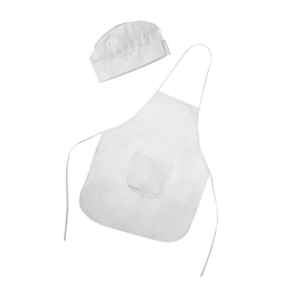Stamina Jamie non-woven colour apron in white, ready for logo printing