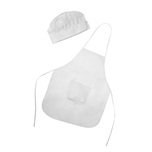 Stamina Jamie non-woven colour apron in white, ready for logo printing