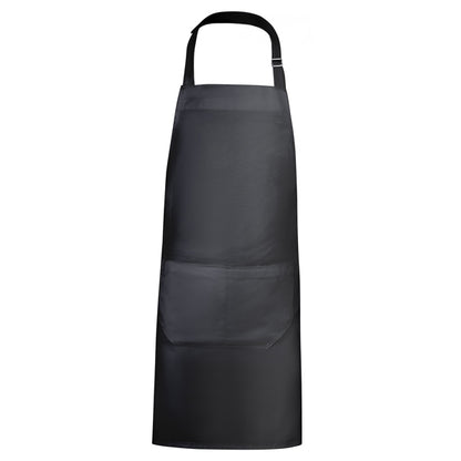 Roly WRK Bost unisex apron in dark grey, ready for logo printing or embroidery