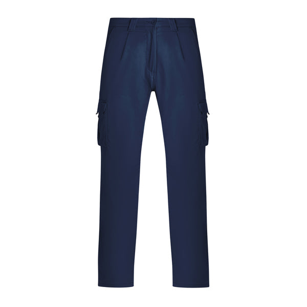 Roly WRK Daily Stretch men's trousers in navy blue, ready for logo printing or embroidery