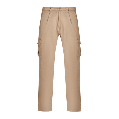 Roly WRK Daily Stretch men's trousers in camel, ready for logo printing or embroidery