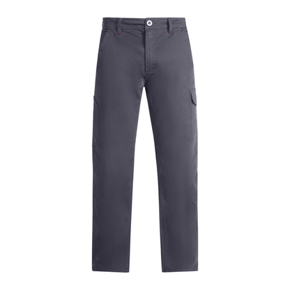 Roly WRK Fonta men's trousers in lead, ready for logo printing or embroidery