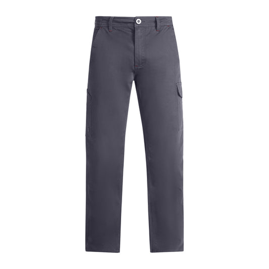 Roly WRK Fonta men's trousers in lead, ready for logo printing or embroidery