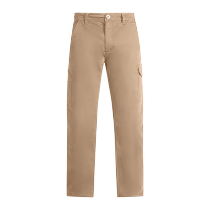 Roly WRK Fonta men's trousers in camel, ready for logo printing or embroidery