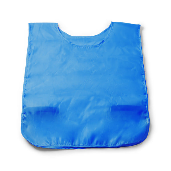 Stamina Dalic polyester sports bib in royal blue, ready for logo printing