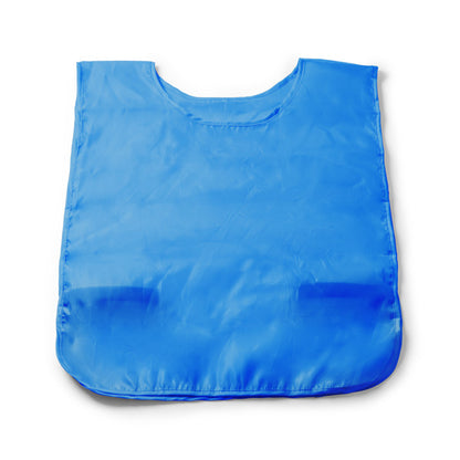 Stamina Dalic polyester sports bib in royal blue, ready for logo printing