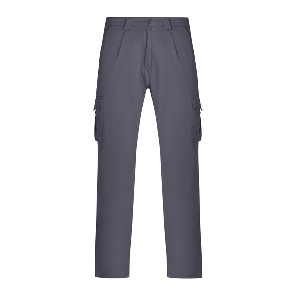 Roly WRK Warmor unisex trousers in lead, ready for logo printing or embroidery