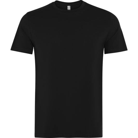 Roly WRK Kutta unisex T-shirt in black, ready for logo printing or embroidery
