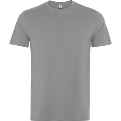 Roly WRK Kutta unisex T-shirt in heather grey, ready for logo printing or embroidery