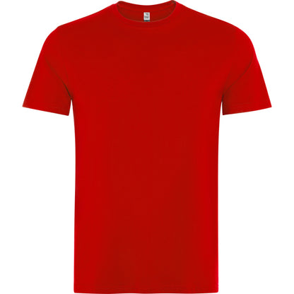 Roly WRK Kutta unisex T-shirt in red, ready for logo printing or embroidery