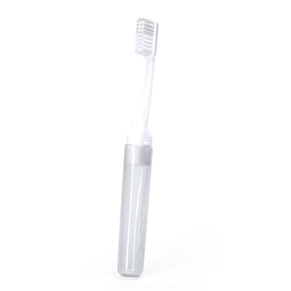 Stamina Pole plastic toothbrush in white, ready for logo printing