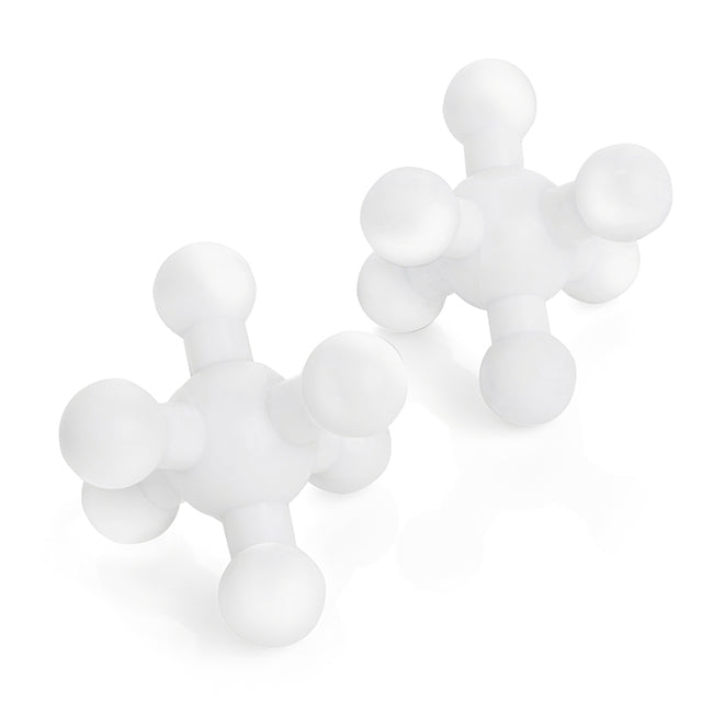 Antibacterial Molecular Hand Massager branded hygiene essential in white printed with your company logo