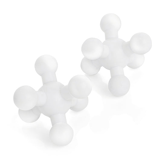 Antibacterial Molecular Hand Massager branded hygiene essential in white printed with your company logo