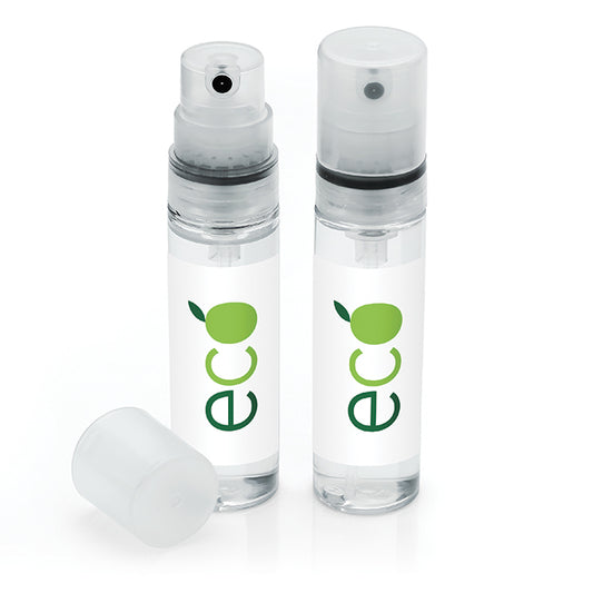 Computer Screen & Glass Spray, 8ml branded desk accessory in clear printed with your company logo