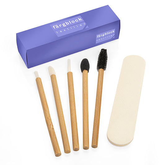 6 Piece Boxed Accessories Set branded personal care item in natural printed with your company logo