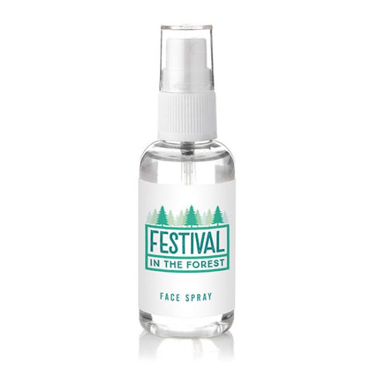 Refreshing Face Spray (50ml) branded personal care item in clear printed with your company logo
