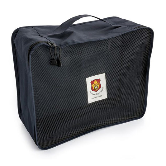 Travel Smart Bag, Large branded travel bag in black, blue printed with your company logo