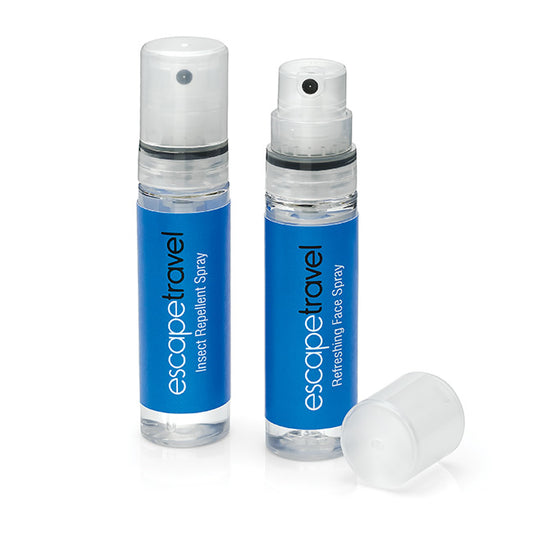 Pocket Sized Face Spray (8ml) branded personal care item in clear printed with your company logo