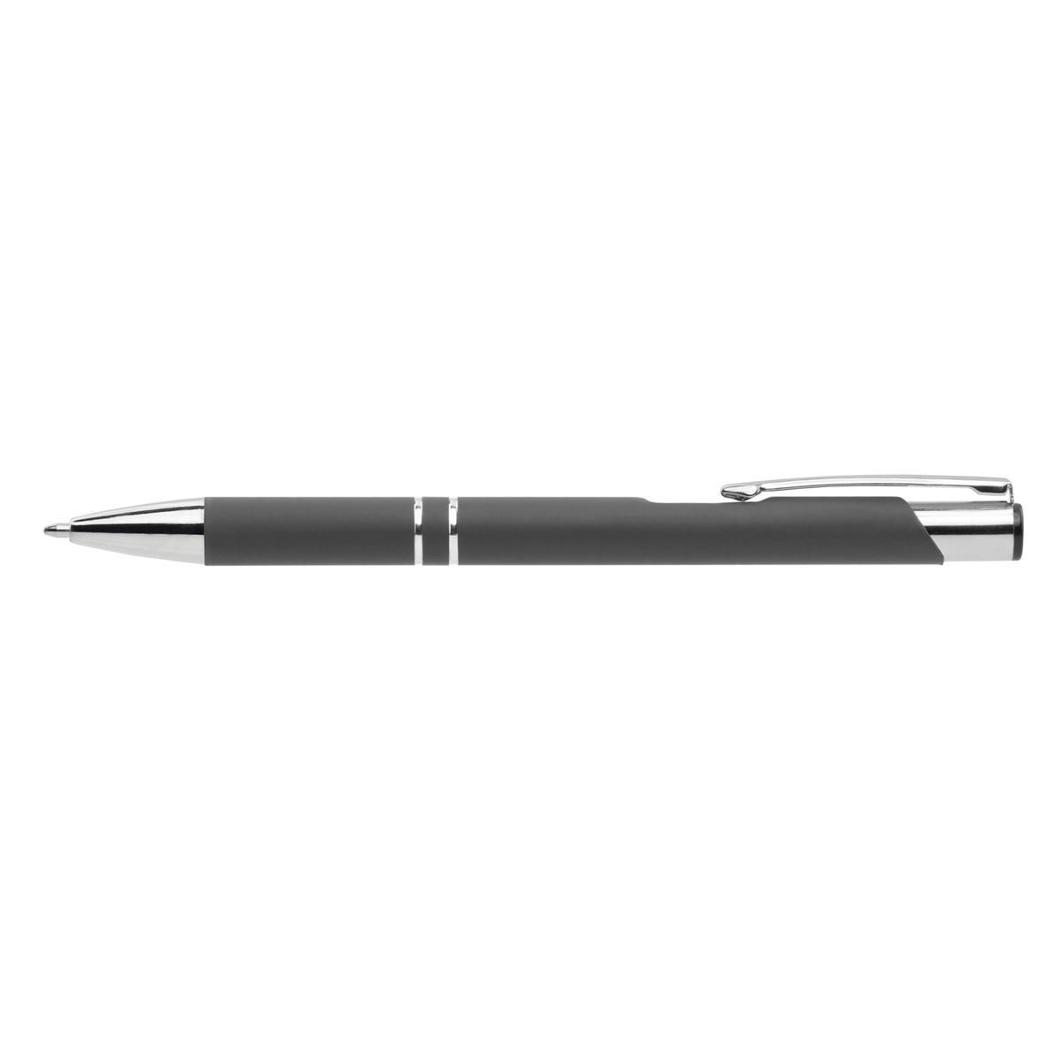 Crosby Metal Pen promotional pen in taupe printed with your company logo