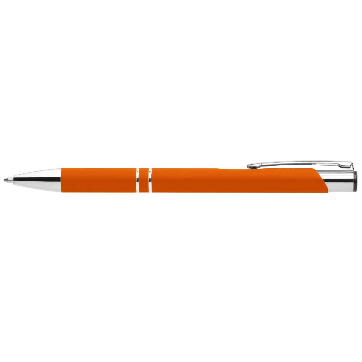 Crosby Softy Pen promotional pen in orange laser engraved with your company logo