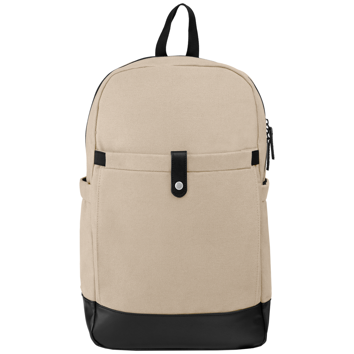 Odyssey Pack promotional backpack in dune warm grey printed with your company logo