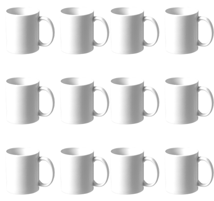 PIC - Taza de cerámica de sublimación de 330 ml