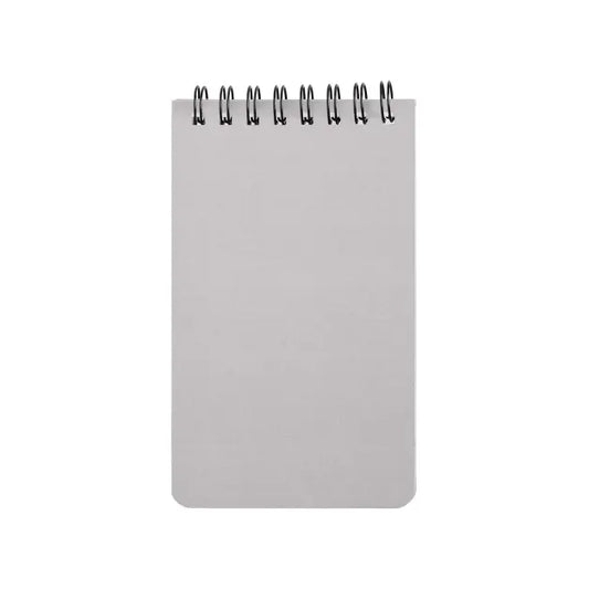 Atlas Essentials Stone Paper Spiral Notepad promotional notebook in dune printed with your company logo