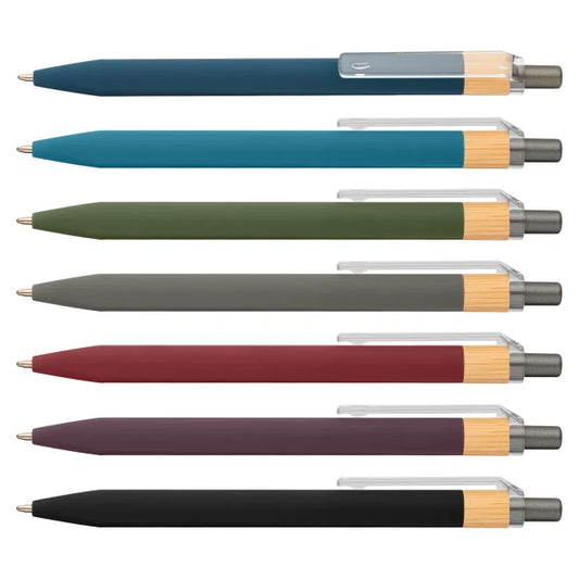 Reborn Recycled ABS Bamboo Pen promotional pen in assorted printed with your company logo