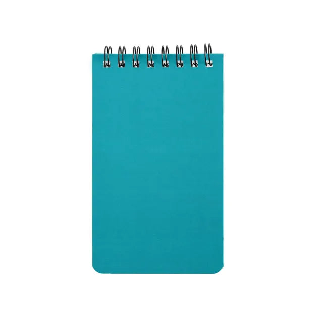 Atlas Essentials Stone Paper Spiral Notepad promotional notebook in teal printed with your company logo