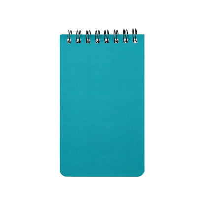Atlas Essentials Stone Paper Spiral Notepad promotional notebook in teal printed with your company logo