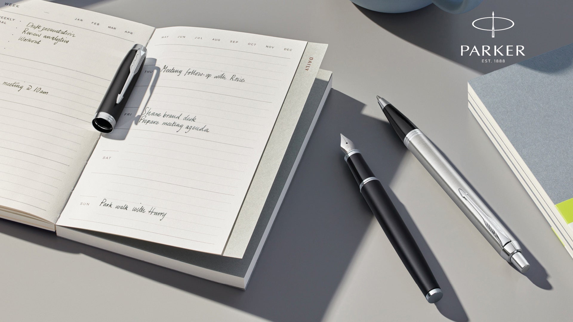 Parker® pens – prestige writing instruments for corporate gifts and branded promotional products